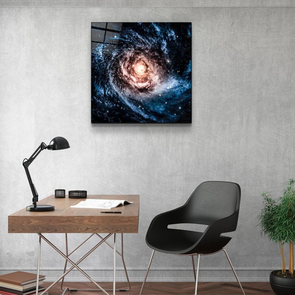 Autres décorations murales - ・"In the Space-3"・Glass Wall Art | Artdesigna Glass Printing Wall Arts. - ARTDESIGNA