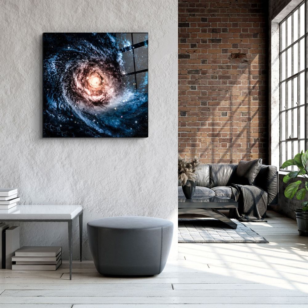 Autres décorations murales - ・"In the Space-3"・Glass Wall Art | Artdesigna Glass Printing Wall Arts. - ARTDESIGNA
