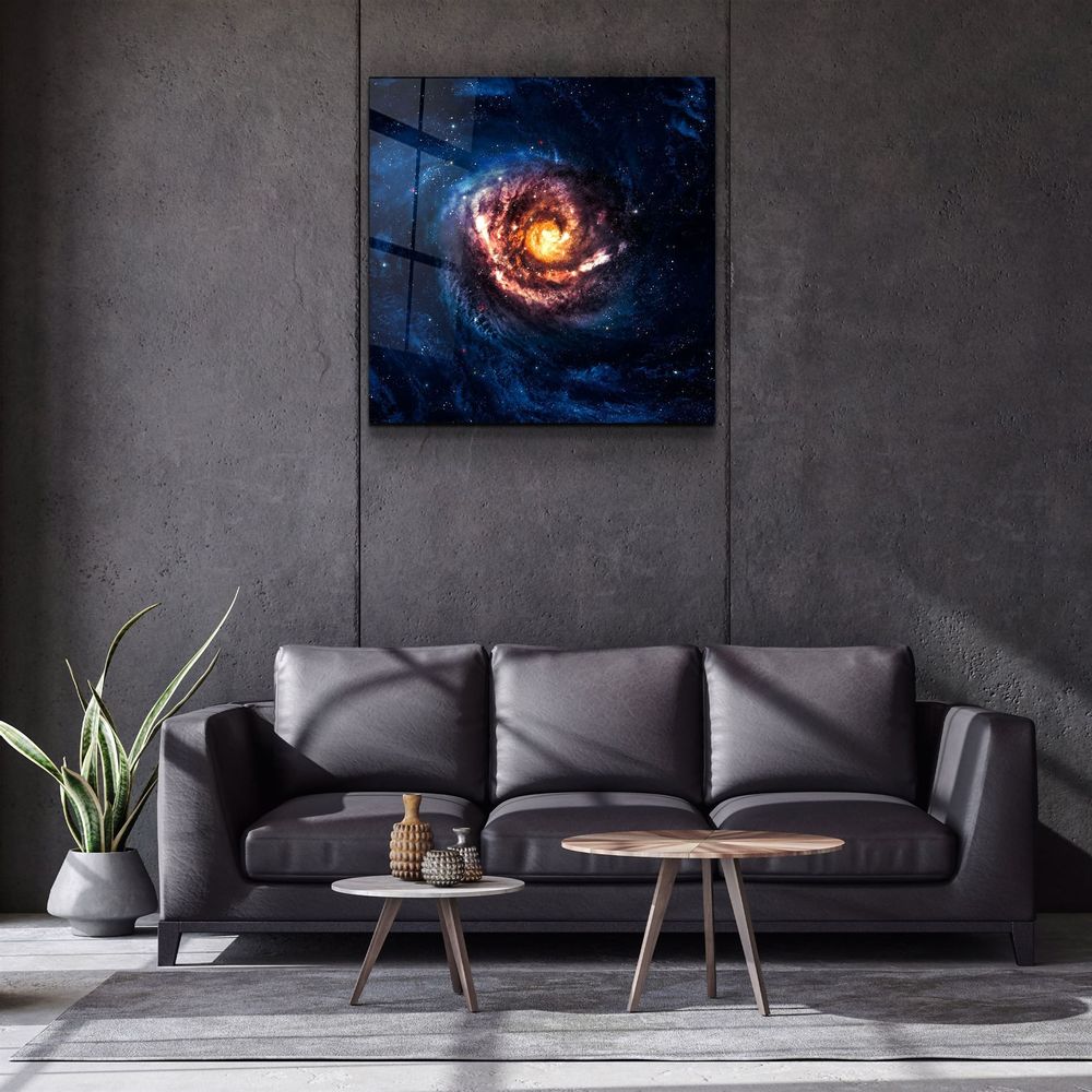 Autres décorations murales - ・"In the Space-4"・Glass Wall Art | Artdesigna Glass Printing Wall Arts. - ARTDESIGNA
