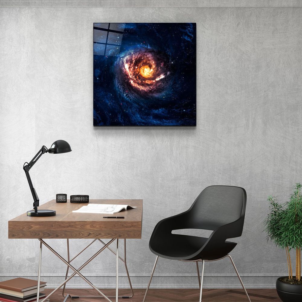 Autres décorations murales - ・"In the Space-4"・Glass Wall Art | Artdesigna Glass Printing Wall Arts. - ARTDESIGNA