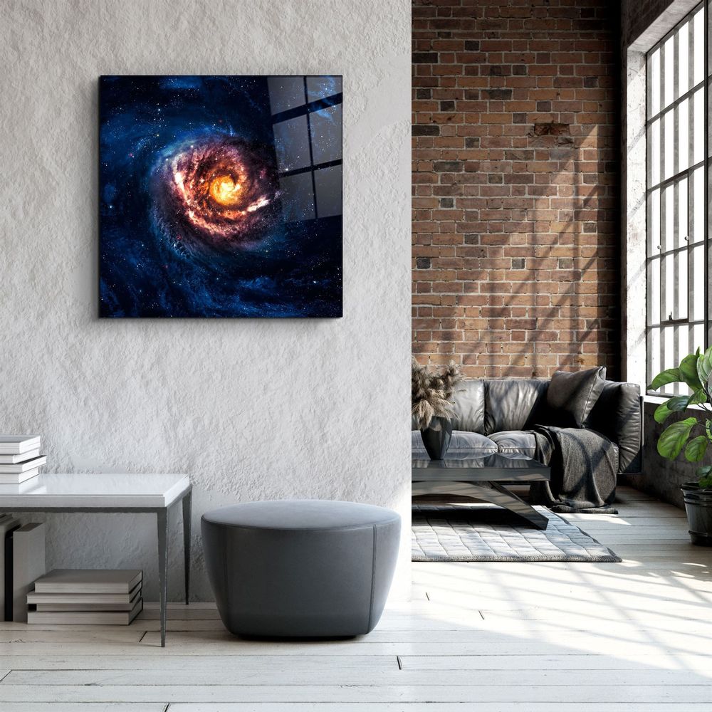 Autres décorations murales - ・"In the Space-4"・Glass Wall Art | Artdesigna Glass Printing Wall Arts. - ARTDESIGNA