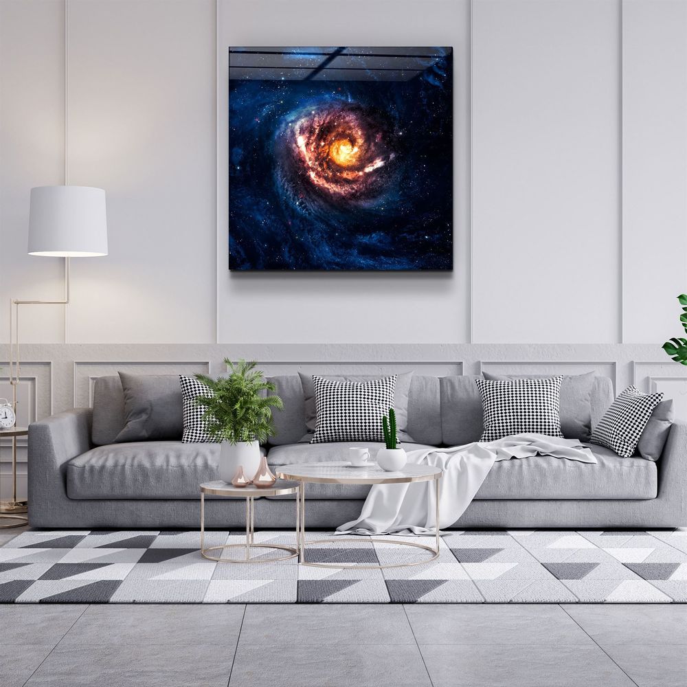Autres décorations murales - ・"In the Space-4"・Glass Wall Art | Artdesigna Glass Printing Wall Arts. - ARTDESIGNA