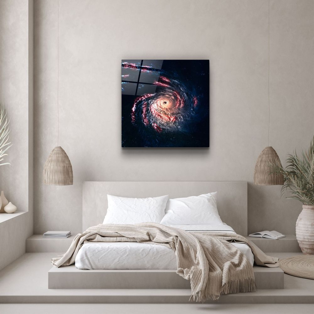 Other wall decoration - ・"In the Space-5"・Glass Wall Art | Artdesigna Glass Printing Wall Arts. - ARTDESIGNA