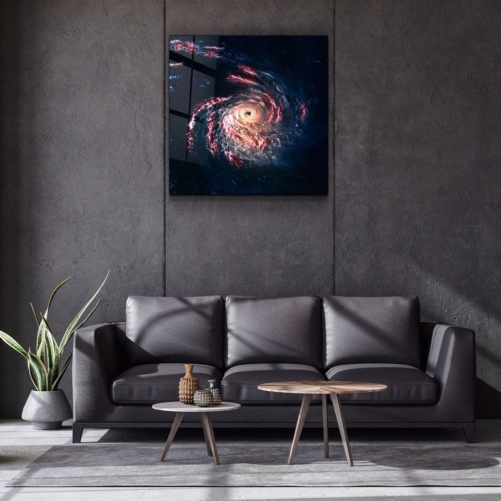 Other wall decoration - ・"In the Space-5"・Glass Wall Art | Artdesigna Glass Printing Wall Arts. - ARTDESIGNA