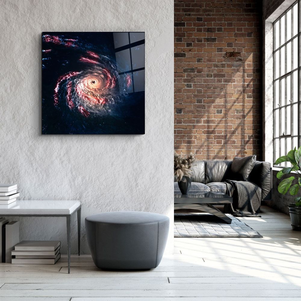 Other wall decoration - ・"In the Space-5"・Glass Wall Art | Artdesigna Glass Printing Wall Arts. - ARTDESIGNA