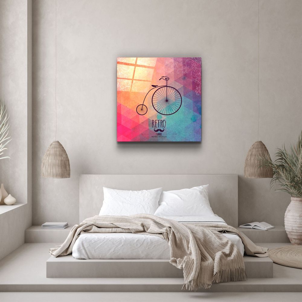 Other wall decoration - ・"Cyclebi"・Glass Wall Art | Artdesigna Glass Printing Wall Arts. - ARTDESIGNA