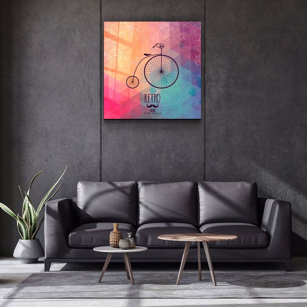 Other wall decoration - ・"Cyclebi"・Glass Wall Art | Artdesigna Glass Printing Wall Arts. - ARTDESIGNA
