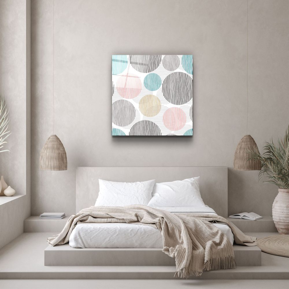 Autres décorations murales - ・"Dots"・Glass Wall Art | Artdesigna Glass Printing Wall Arts. - ARTDESIGNA