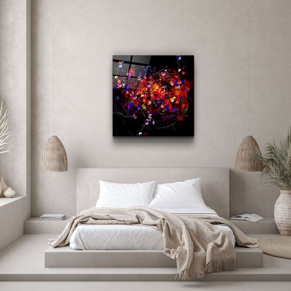 Other wall decoration - ・"Abstract Colors"・Glass Wall Art | Artdesigna Glass Printing Wall Arts. - ARTDESIGNA