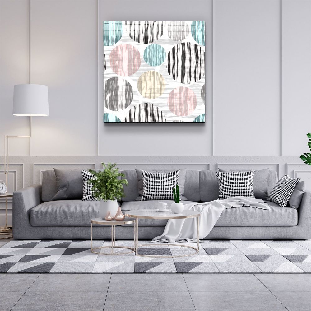 Autres décorations murales - ・"Dots"・Glass Wall Art | Artdesigna Glass Printing Wall Arts. - ARTDESIGNA