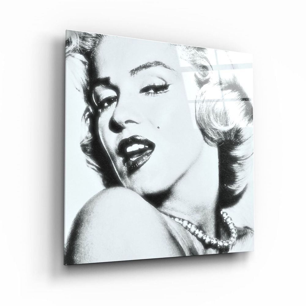 Autres décorations murales - ・"Marilyn Monroe"・Glass Wall Art | Artdesigna Glass Printing Wall Arts. - ARTDESIGNA