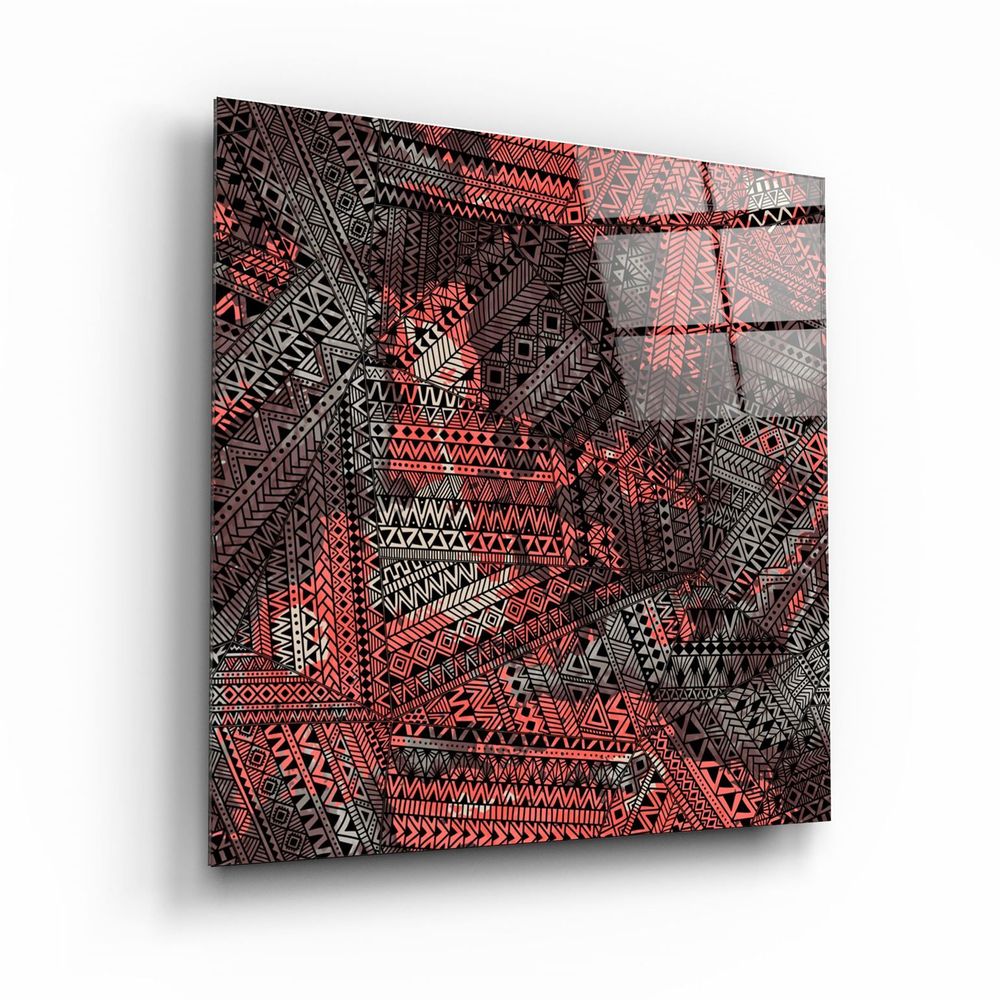 Autres décorations murales - ・"Abstract Patterns"・Glass Wall Art | Artdesigna Glass Printing Wall Arts. - ARTDESIGNA