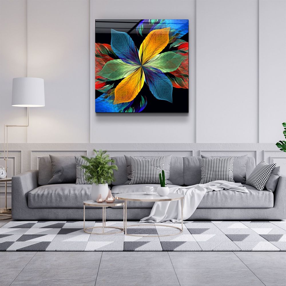 Autres décorations murales - ・"Crysta"・Glass Wall Art | Artdesigna Glass Printing Wall Arts. - ARTDESIGNA