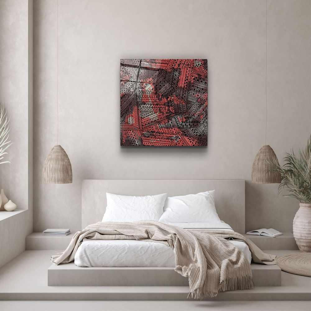 Autres décorations murales - ・"Abstract Patterns"・Glass Wall Art | Artdesigna Glass Printing Wall Arts. - ARTDESIGNA