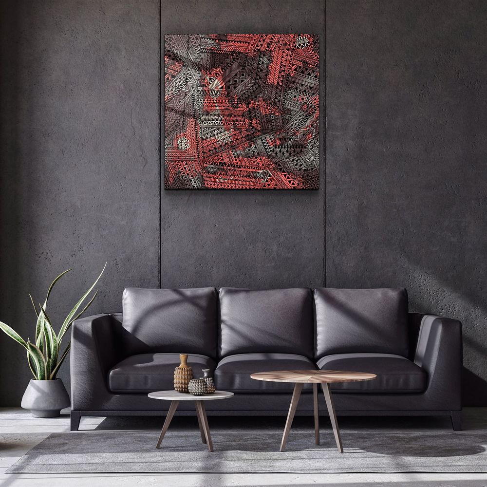Autres décorations murales - ・"Abstract Patterns"・Glass Wall Art | Artdesigna Glass Printing Wall Arts. - ARTDESIGNA