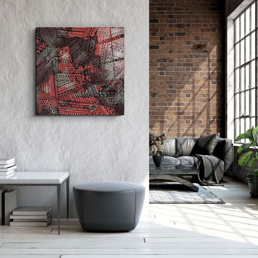 Autres décorations murales - ・"Abstract Patterns"・Glass Wall Art | Artdesigna Glass Printing Wall Arts. - ARTDESIGNA