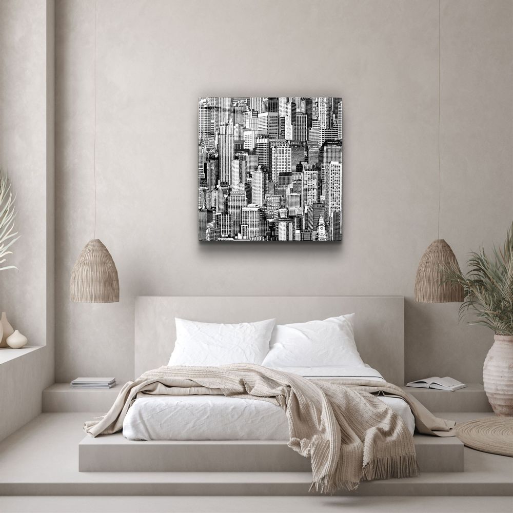 Autres décorations murales - ・"Apartments"・Glass Wall Art | Artdesigna Glass Printing Wall Arts. - ARTDESIGNA