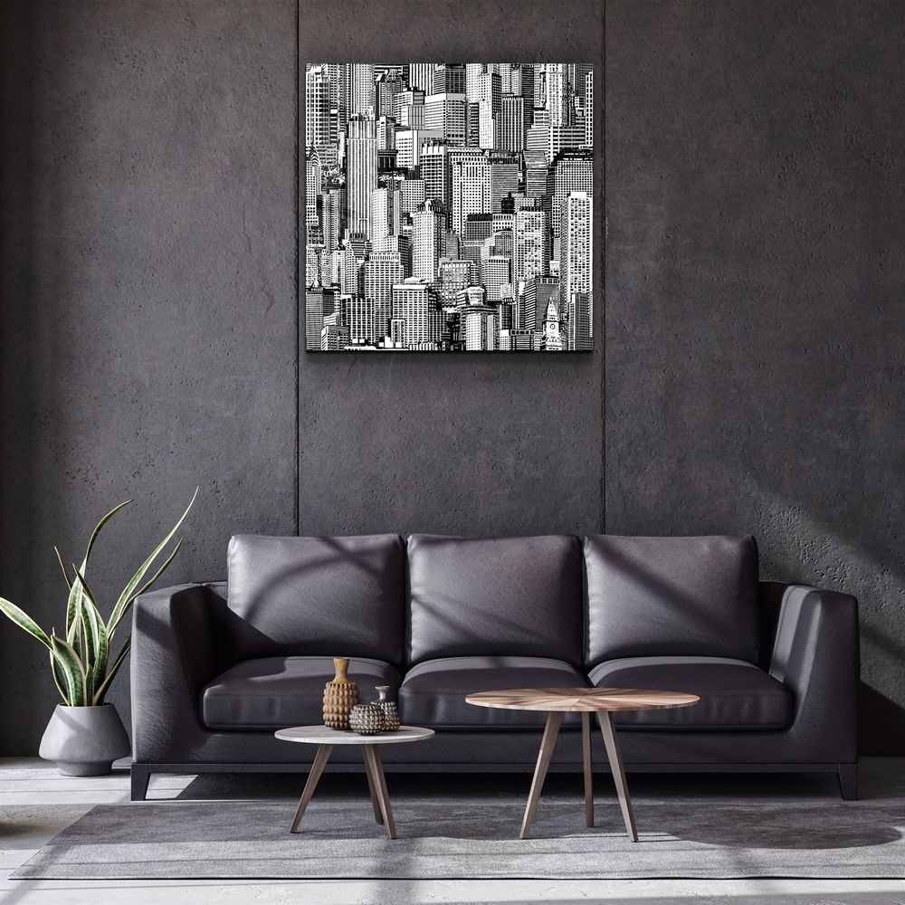 Autres décorations murales - ・"Apartments"・Glass Wall Art | Artdesigna Glass Printing Wall Arts. - ARTDESIGNA