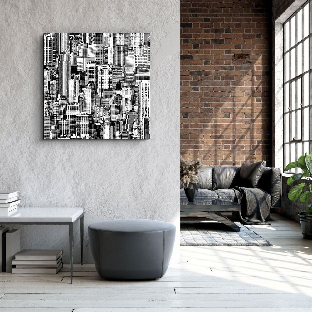 Autres décorations murales - ・"Apartments"・Glass Wall Art | Artdesigna Glass Printing Wall Arts. - ARTDESIGNA