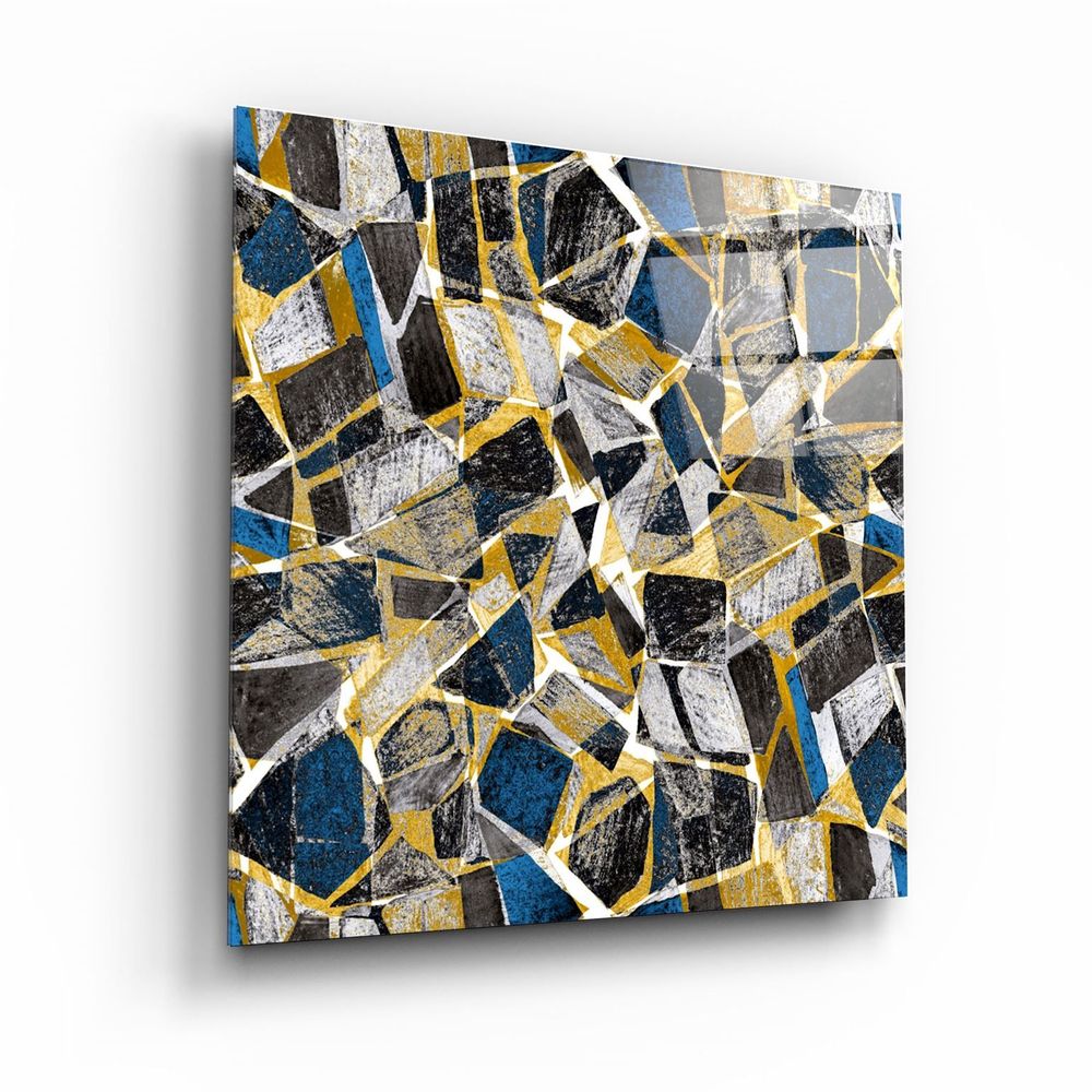 Autres décorations murales - ・"Abstractstone"・Glass Wall Art | Artdesigna Glass Printing Wall Arts. - ARTDESIGNA