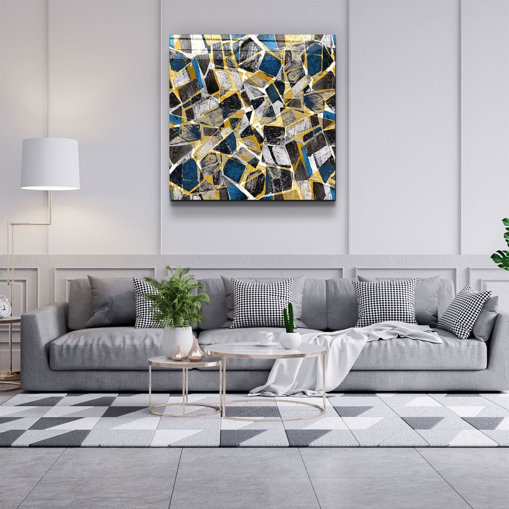 Autres décorations murales - ・"Abstractstone"・Glass Wall Art | Artdesigna Glass Printing Wall Arts. - ARTDESIGNA