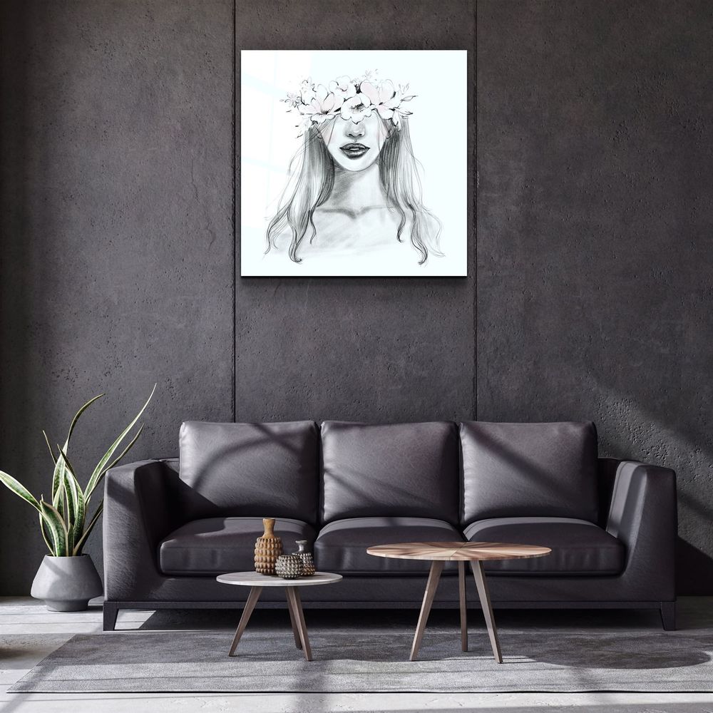 Other wall decoration - ・"Womee"・Glass Wall Art | Artdesigna Glass Printing Wall Arts. - ARTDESIGNA