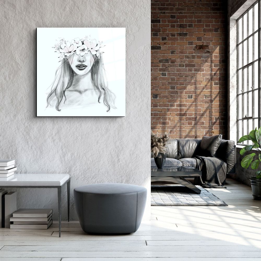 Other wall decoration - ・"Womee"・Glass Wall Art | Artdesigna Glass Printing Wall Arts. - ARTDESIGNA