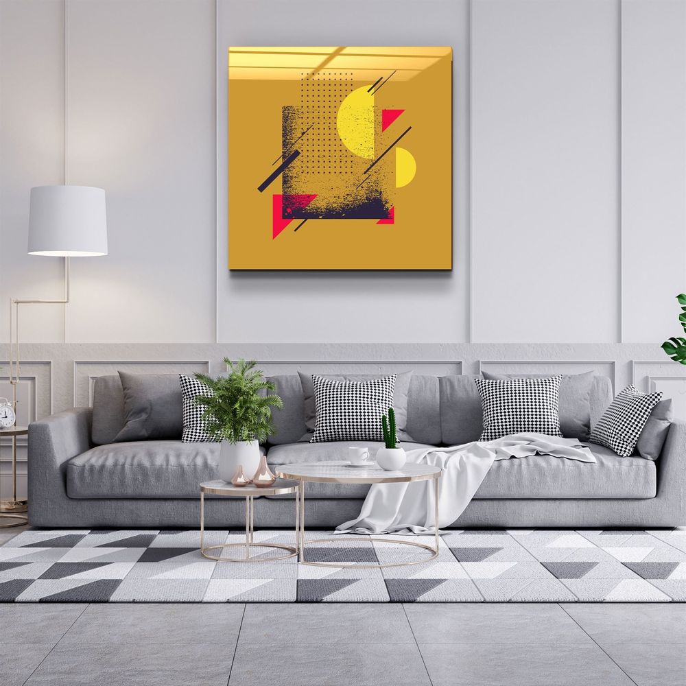 Autres décorations murales - ・"Abstract17"・Glass Wall Art | Artdesigna Glass Printing Wall Arts. - ARTDESIGNA