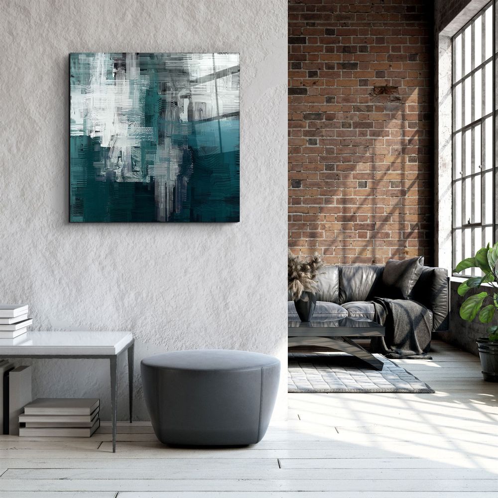 Autres décorations murales - ・"Absctract Colors"・Glass Wall Art | Artdesigna Glass Printing Wall Arts. - ARTDESIGNA