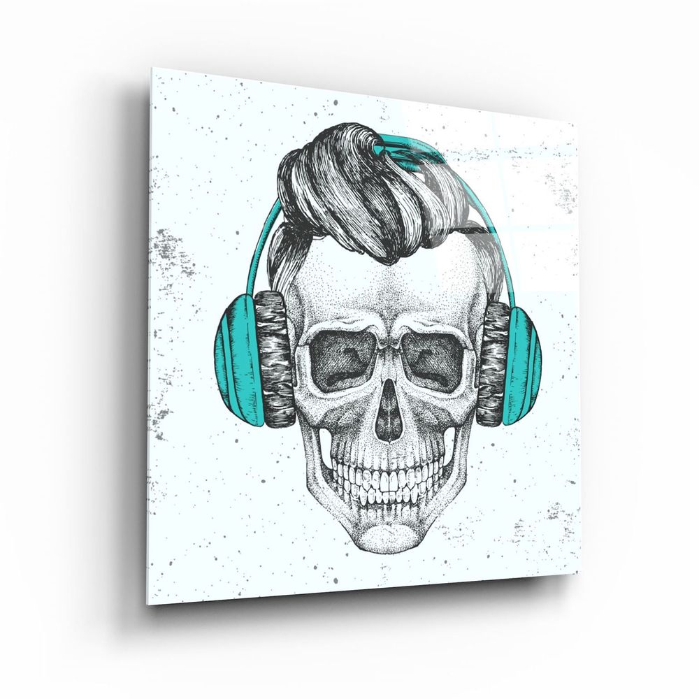 Other wall decoration - ・"Skulla3"・Glass Wall Art | Artdesigna Glass Printing Wall Arts. - ARTDESIGNA