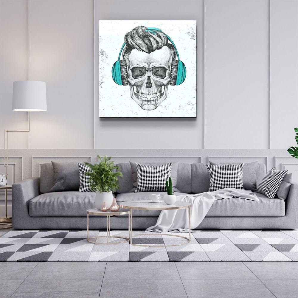 Other wall decoration - ・"Skulla3"・Glass Wall Art | Artdesigna Glass Printing Wall Arts. - ARTDESIGNA