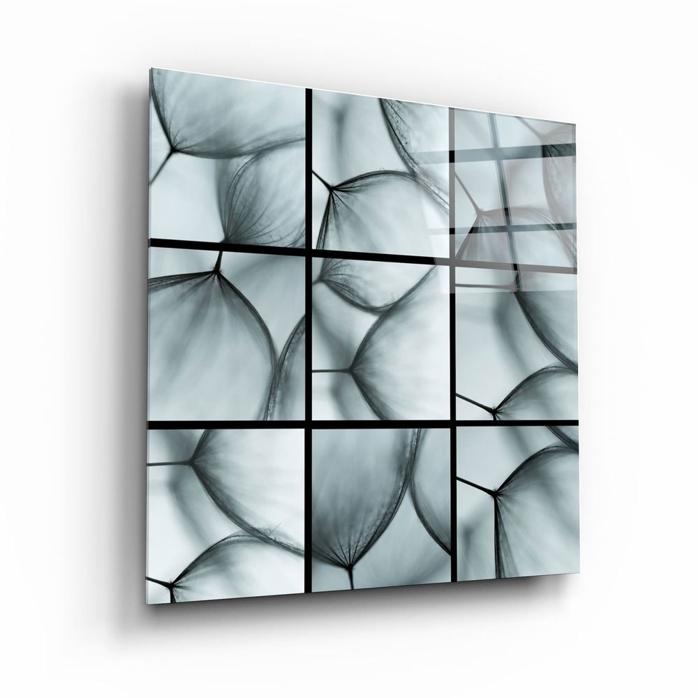 Autres décorations murales - ・"Flower Mosaic"・Glass Wall Art | Artdesigna Glass Printing Wall Arts. - ARTDESIGNA