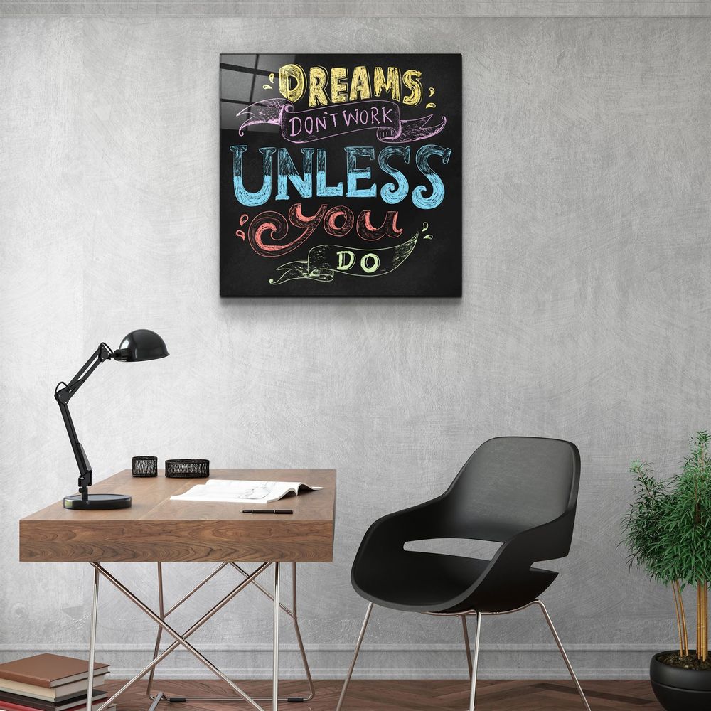 Autres décorations murales - ・"Motto"・Glass Wall Art | Artdesigna Glass Printing Wall Arts. - ARTDESIGNA