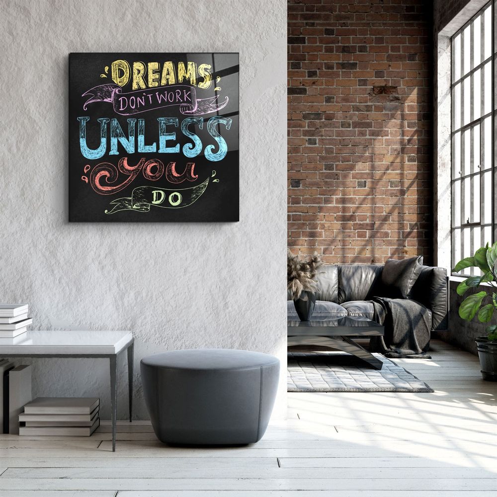 Autres décorations murales - ・"Motto"・Glass Wall Art | Artdesigna Glass Printing Wall Arts. - ARTDESIGNA