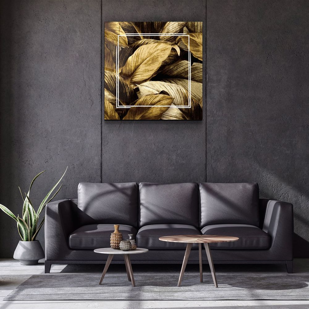 Other wall decoration - ・"Leaves "・Glass Wall Art | Artdesigna Glass Printing Wall Arts. - ARTDESIGNA