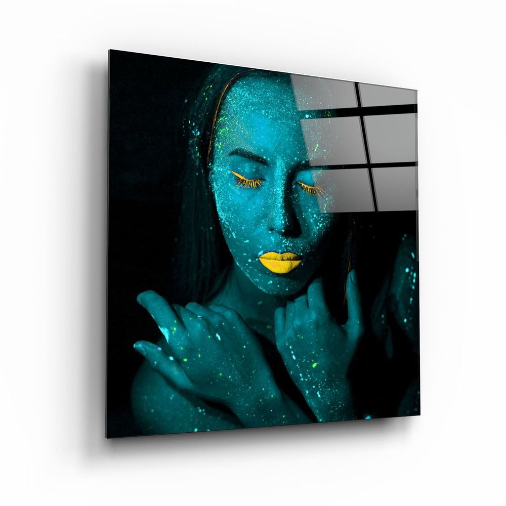 Other wall decoration - ・"Dreamer Green"・Glass Wall Art | Artdesigna Glass Printing Wall Arts. - ARTDESIGNA