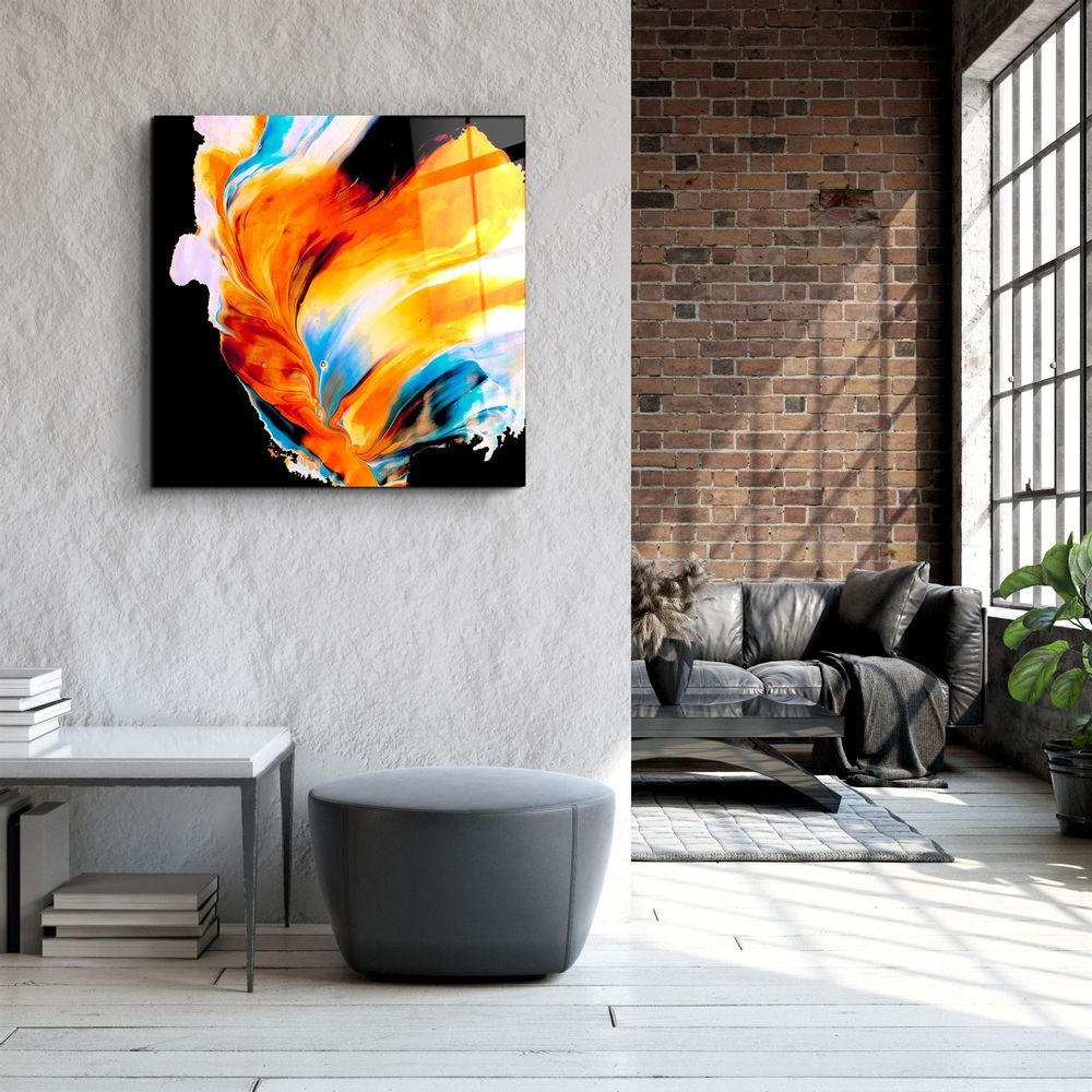 Autres décorations murales - ."Supra Colors - S1". Glass Wall Art | Artdesigna Glass Printing Wall Arts. - ARTDESIGNA