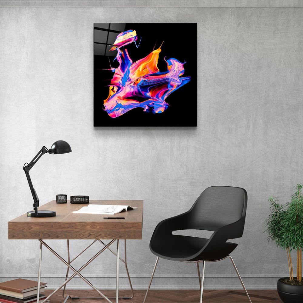 Other wall decoration - ."Supra Colors - S3". Glass Wall Art | Artdesigna Glass Printing Wall Arts. - ARTDESIGNA