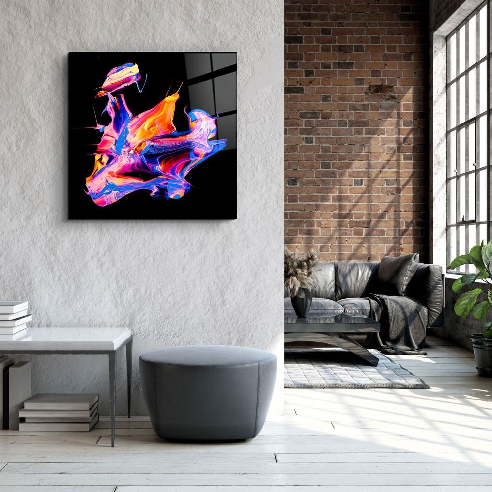 Other wall decoration - ."Supra Colors - S3". Glass Wall Art | Artdesigna Glass Printing Wall Arts. - ARTDESIGNA