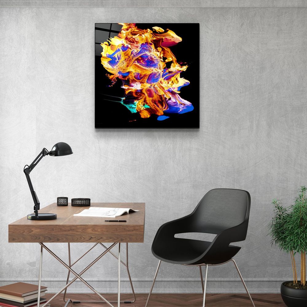 Autres décorations murales - ."Supra Colors - S8". Glass Wall Art | Artdesigna Glass Printing Wall Arts. - ARTDESIGNA