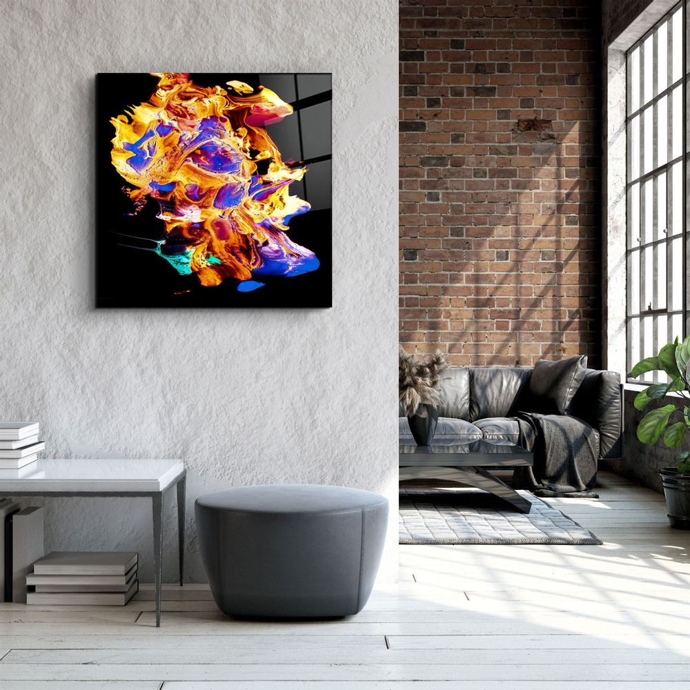 Autres décorations murales - ."Supra Colors - S8". Glass Wall Art | Artdesigna Glass Printing Wall Arts. - ARTDESIGNA