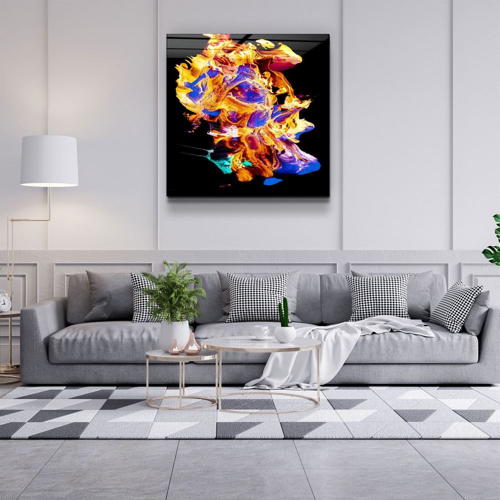 Autres décorations murales - ."Supra Colors - S8". Glass Wall Art | Artdesigna Glass Printing Wall Arts. - ARTDESIGNA