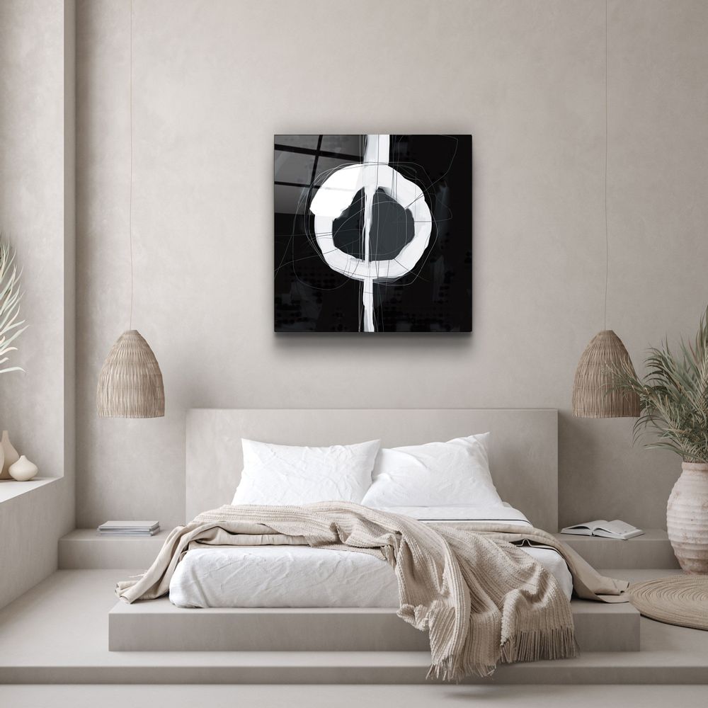 Autres décorations murales - ・"Abstract Shape"・Glass Wall Art | Artdesigna Glass Printing Wall Arts. - ARTDESIGNA