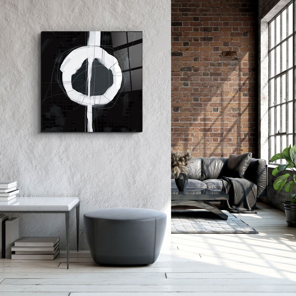 Autres décorations murales - ・"Abstract Shape"・Glass Wall Art | Artdesigna Glass Printing Wall Arts. - ARTDESIGNA