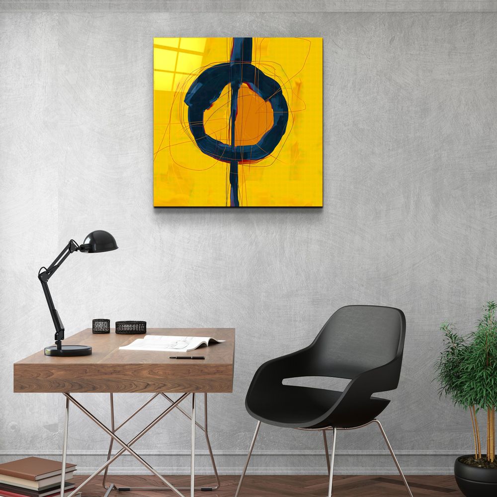 Other wall decoration - ・"Abstract Shape V2"・Glass Wall Art | Artdesigna Glass Printing Wall Arts. - ARTDESIGNA