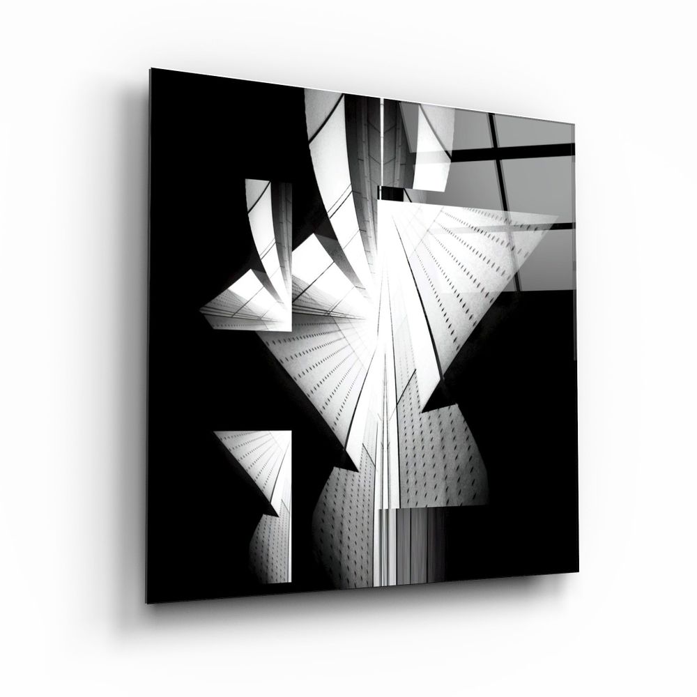 Autres décorations murales - ・"Abstract Building View"・Glass Wall Art | Artdesigna Glass Printing Wall Arts. - ARTDESIGNA