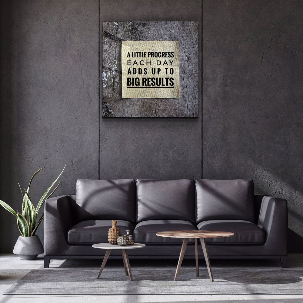 Other wall decoration - ・"Big Results"・Glass Wall Art | Artdesigna Glass Printing Wall Arts. - ARTDESIGNA