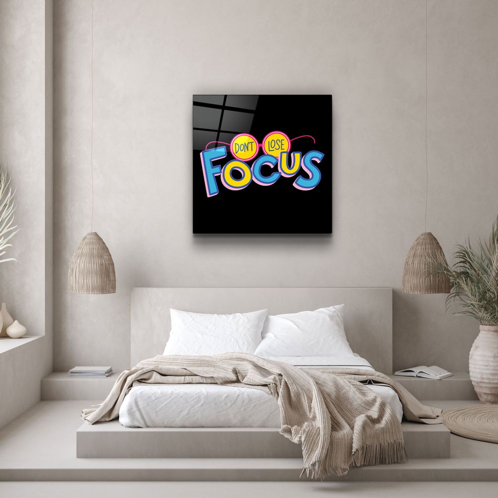 Other wall decoration - ・"Don't Lose Focus"・Glass Wall Art | Artdesigna Glass Printing Wall Arts. - ARTDESIGNA