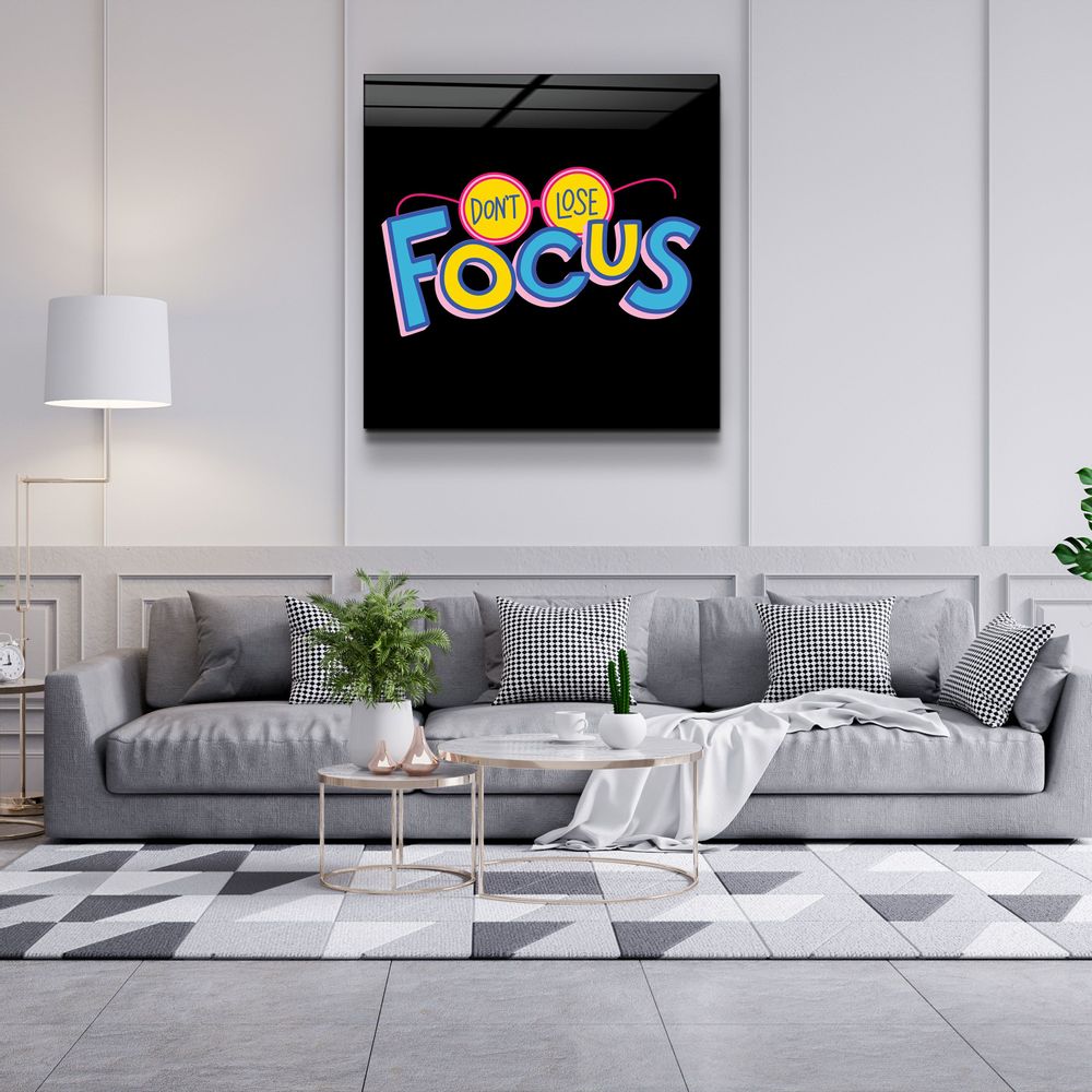 Other wall decoration - ・"Don't Lose Focus"・Glass Wall Art | Artdesigna Glass Printing Wall Arts. - ARTDESIGNA