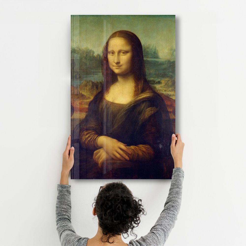 Autres décorations murales - Mona Lisa | Glass Wall Art - ARTDESIGNA